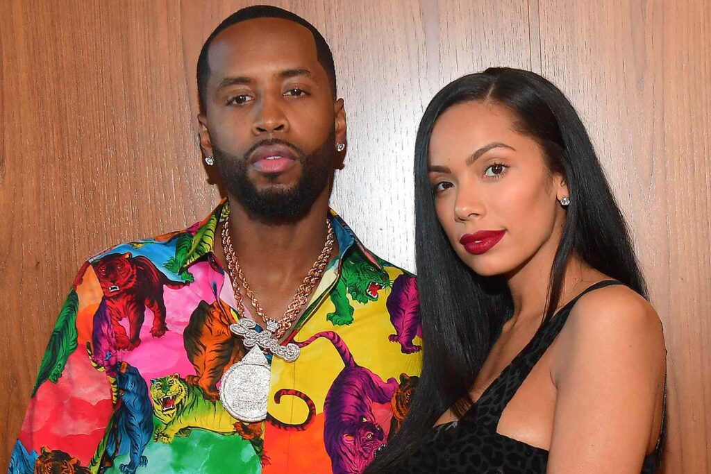 Safaree shares footage of Erica Mena breaking into his house